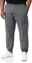 Champion Men&#39;s Everyday Fitted Ankle Cotton Pants &quot;C&quot; Logo Sz S Heather Gray NEW - £14.72 GBP