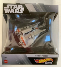 NEW Mattel HHR25 Hot Wheels Star Wars Starship Select SNOWSPEEDER 1:50 D... - £20.09 GBP