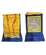 Tibetan Thangka Traditional Buddhist Scroll Paining Wheel of Life Bhavac... - $2,398.77 MXN