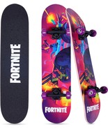 Fortnite 31&quot; Skateboard - Cruiser Skateboard With Printed, Great For Teens - $41.98