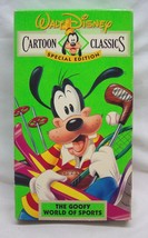 Walt Disney Cartoon Classics THE GOOFY WORLD OF SPORTS VHS VIDEO - $14.85