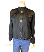 Jamie Sadock Black Long Sleeve Jacket Size M - $18.99