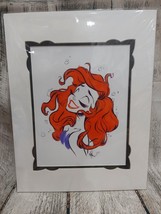 Disney Parks - The Little Mermaid Ariel Print Artwork by Artist Whitney ... - £34.13 GBP
