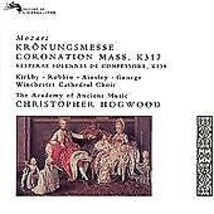 Christopher Hogwood : Coronation Mass CD (1998) Pre-Owned - £11.36 GBP