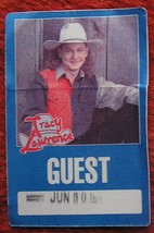 Tracy Lawrence 5 Pc Lot Guest Pass Full Tickets 1995 Country Fort Henry - £10.19 GBP