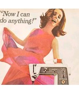 1966 Singer Touch And Sew Sewing Machine Advertisement Craft Appliances ... - $551.07 MXN