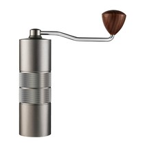 Manual Coffee Grinder CNC Conical Burr Mill With Adjustable Coffee Grinder - £69.99 GBP
