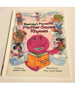 Barney&#39;s Favorite Mother Goose Rhymes - Vol 2 A Read-A-Long Play-Along B... - £7.71 GBP