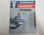 1975 Evinrude Servizio Negozio Manuale 25 HP 25502 25503 25552 25553 Bar... - $59.99