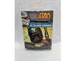 Star Wars Disney Bobba Fett Playing Cards Sealed - £7.03 GBP