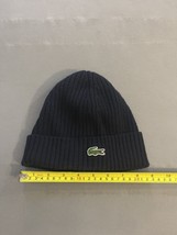 Unisex Luxury LACOSTE wool Knitted hat Wool Beanie hat Aligator Logo - $19.75