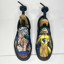 Vans Classic Slip-On Custom Painted Dragonball Z Theme Size 10.5 - £81.83 GBP