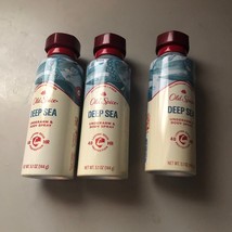 LOT of 3 Old Spice Men&#39;s Underarm &amp; Body Spray Aluminum Free Deep Sea Chamomile - £28.39 GBP