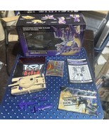 Vintage Blitzwing w/box Triple Changers 1985 Vintage Hasbro G1 Transformers - $197.99