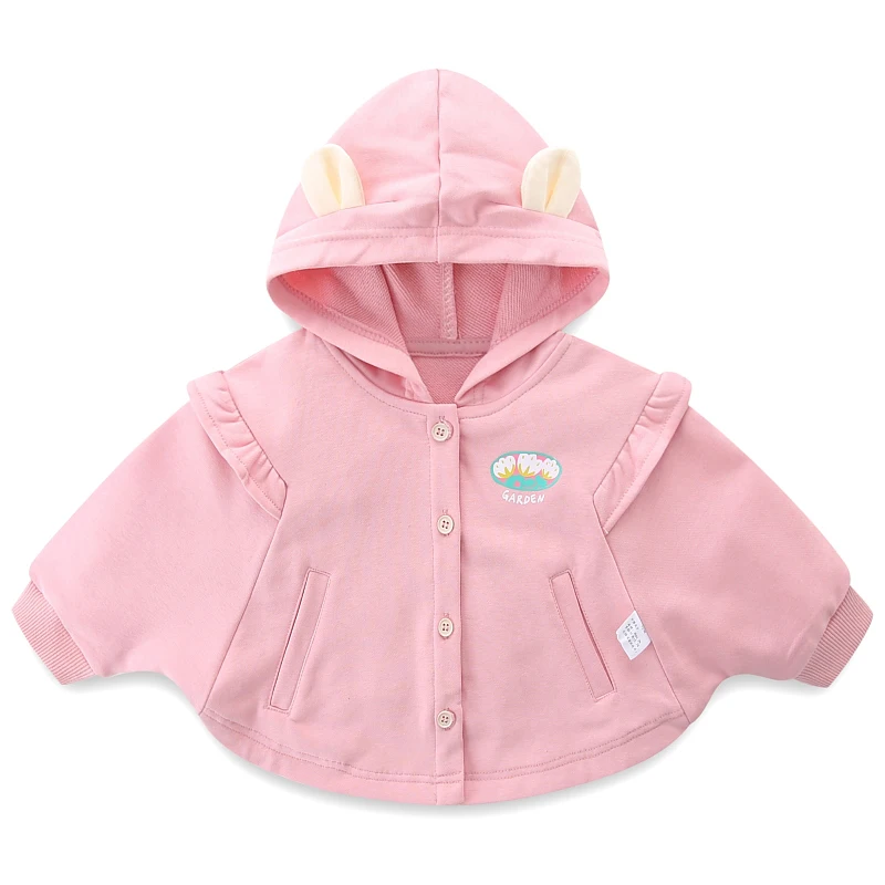 Colorful childhood Kids es Fashion Coat with Belt Cotton Autumn Spring Baby Girl - £127.78 GBP