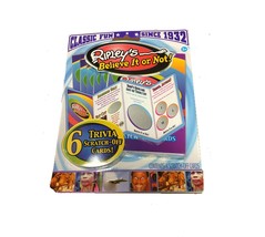 Ripley&#39;s Believe It Or Not - 6 Trivia Scratch Off Cards - £4.39 GBP