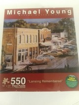 Michael Young Artist Collection Lansing Remembered 550 Piece Jigsaw Puzzle - $59.99