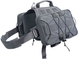 Excellent Elite Spanker Dog Pack Hound Dog Saddle Bag Backpack For Travel - £44.01 GBP