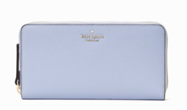 New Kate Spade Laurel Way Neda Large Wallet Saffiano Leather Candied Flower - £61.19 GBP