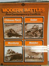 MODERN BATTLES Four Contemporary Conflicts Plstic Tray pack SPI Avalon Hill 1975 - £58.99 GBP