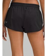 LULULEMON HOTTY HOT LOW RISE SHORT 2.5”~BLACK~LINED~0 2 4 6 8 10 12~ NWT - €86,53 EUR