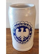 Brauhaus Schweinfert 1 Liter Stone Ware Ceramic Beer Stein Mug 7.5&quot; Tall - $21.84 CAD