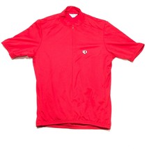 Pearl Izumi Fahrrad Radfahren Hemd Trikot HERREN S Rot 1/2 Zip Gesäßtasc... - $11.87