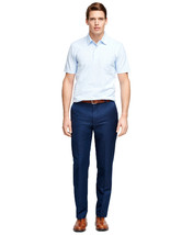 Brooks Brothers Mens Blue Clark Garment-Dyed Cotton Pants  35W x 32L 544... - £47.33 GBP