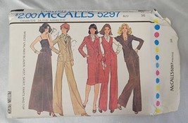 McCalls 5297, size 14,  Blazer, vest, skirt, and Shirt vintage pattern 1970's - £15.20 GBP