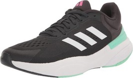 adidas Womens Response Super 3.0 Running Shoes 7.5 Carbon/White/Pulse Mint - £71.94 GBP