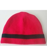 Boys Beanie Hat Size Small Red &amp; Black Double Nice Co. Gora para Niño/ a... - £7.77 GBP