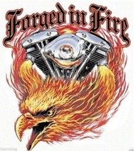 Forged In Fire Eagle Toolbox Bumper Sticker Decal Made In Usa 3.25&quot; - £13.43 GBP