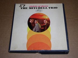 The Mitchell Trio Double Reel To Reel Tape Violets Of Dawn John Denver 3... - £103.77 GBP