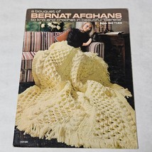 A Bouquet of Bernat Afghans to Knit and Crochet in Berella Book 160 1968 - £9.45 GBP