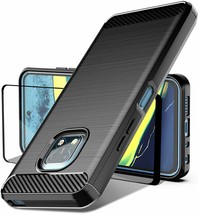 Bundle Set For Nokia XR20 Case with Tempered Glass Screen Protector Shoc... - $26.79