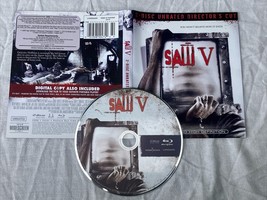 Saw V (Director&#39;s Cut) (Blu-ray, 2008) - $7.18 CAD