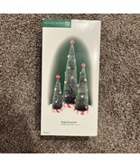 Vintage Department 56 &quot;Peppermint Trees&quot; Set of 3 Village Accessories #5... - £19.16 GBP