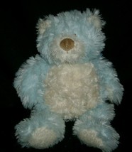 12&quot; Baby Ganz Blue Boy Teddy Bear Rattle Stuffed Animal Plush Toy Soft Lovey - £26.58 GBP