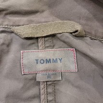 Tommy RN#77806 Women's Green Front Zipper & Buttons Jacket Pockets Size XL image 5