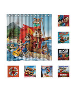 Alvin and the Chipmunks Custom Waterproof Polyester Shower Curtain 4 Size - $42.10 CAD+