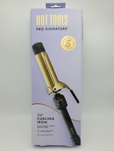 Hot Tools Pro Signature 24K Gold Curling Iron 1-1/2 in 1.5&quot; - £14.94 GBP