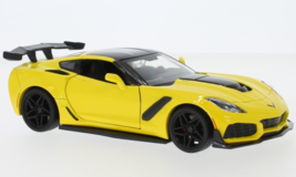 Motormax Chevrolet Corvette ZR1 Yellow/Black 2019 1:24 - £23.55 GBP