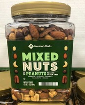 Member&#39;s Mark Roasted and Salted Mixed Nuts with Peanuts (34 oz.) - £13.82 GBP