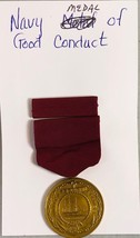 USN Navy Good Conduct Full-size Military Medal - $10.84