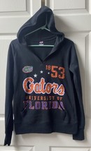 Soffe Florida University Womens Medium Black V Neck Gators Pullover Hoodie  - £11.57 GBP