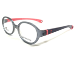 Safilo Kinder Brille Rahmen SA 0004 I70 Klar Grau Lila Rot Rund 42-16-120 - $46.25