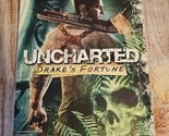 Uncharted Drake`s Fortune Guide (Sony PlayStation 3, 2009) with Poster. ... - $17.35