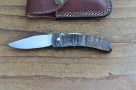 Real custom made Stainless Steel folding knife  From the Eagle Collection Z2925 - £27.58 GBP