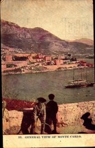 Vintage POSTCARD- General View Of Monte Carlo BK30 - £2.37 GBP