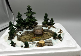 Heritage Village Collections Dept 56 New England Village Pine Point Pond  #52618 - £41.01 GBP